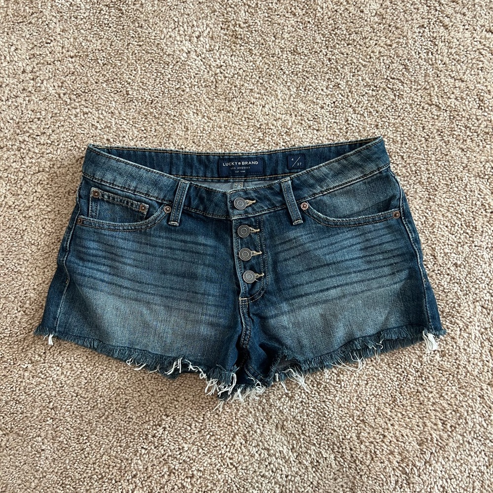 Lucky Brand Cut Off Jean Shorts